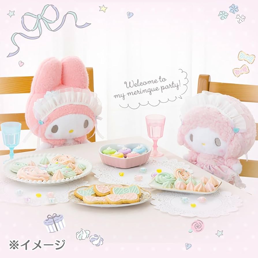 Amazon.co.jp: サンリオ(SANRIO) マイメロディ ぬいぐるみ(メレンゲ