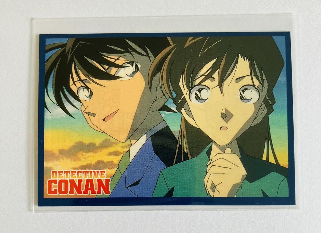 名探偵コナン カード 年代物 レア 事件ファイル 工藤新一 毛利蘭 名