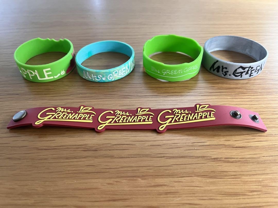 Mrs.GREEN APPLE ラバーバンド 10個ラババン フェーズ1