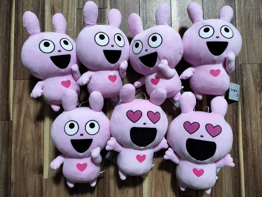 めちゃもふぐっとぬいぐるみ 愛情たっぷりラブラビット 8点セット