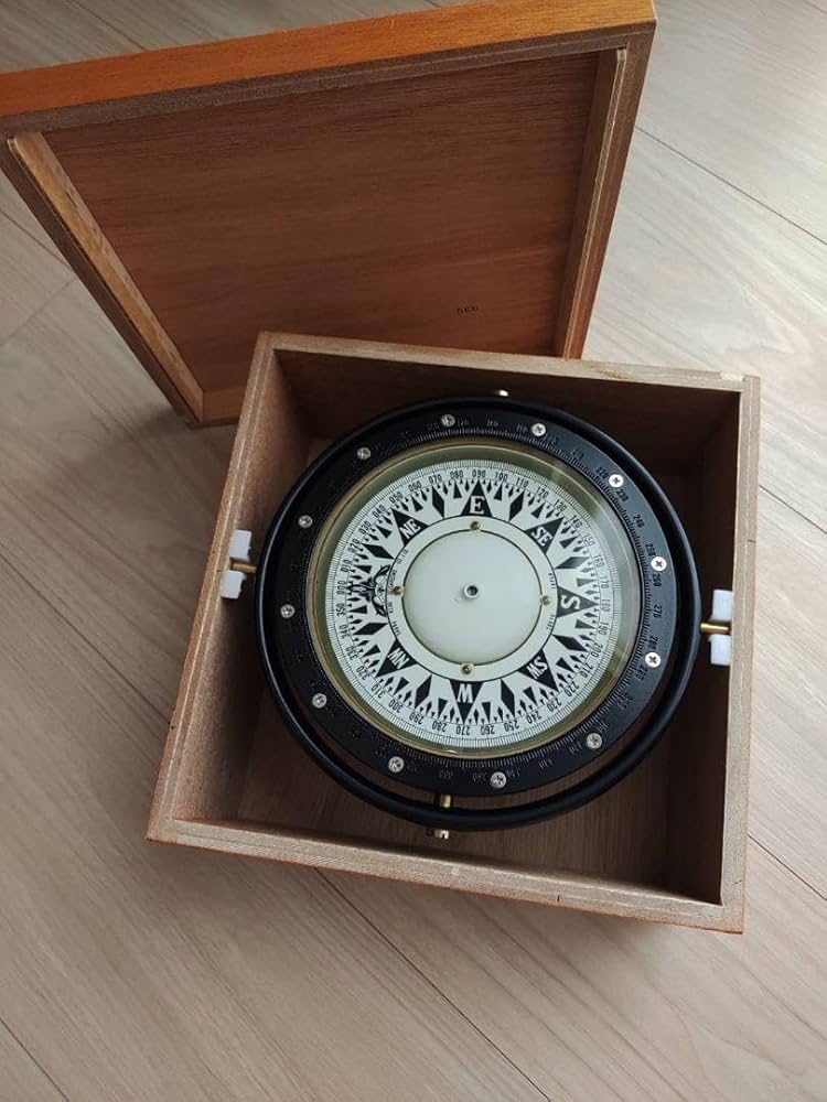 SAURA 佐浦計器製作所 箱入りコンパス B型羅針盤 B-100 船舶用羅針盤