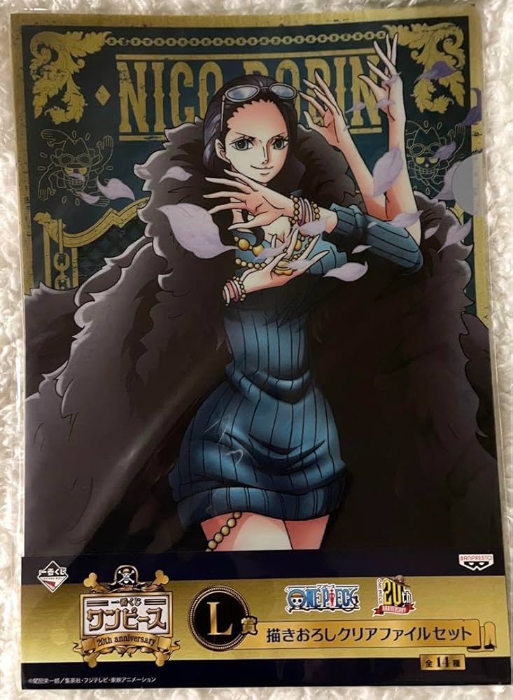 ワンピース 一番くじ20th anniversaryクリアファイル 全14種 ONE PIECE