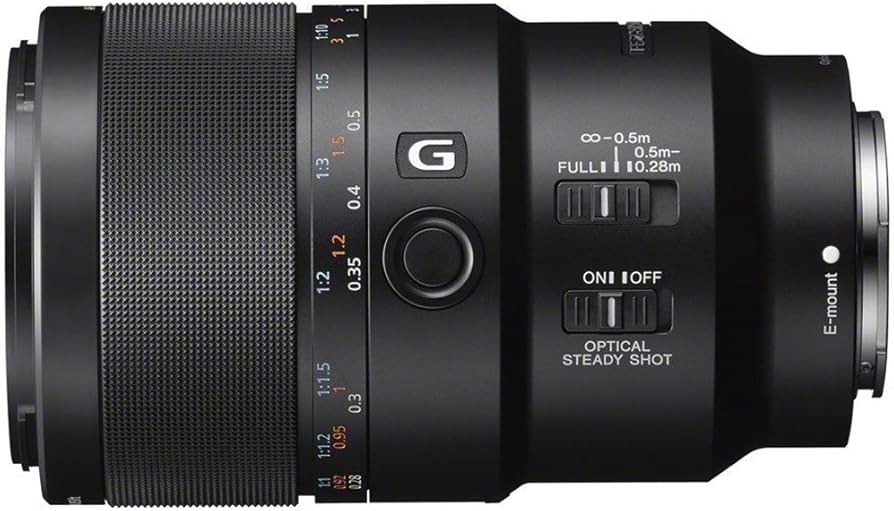 Amazon.com: Sony (SEL90M28G FE 90mm F2.8 Macro G OSS Full-Frame E