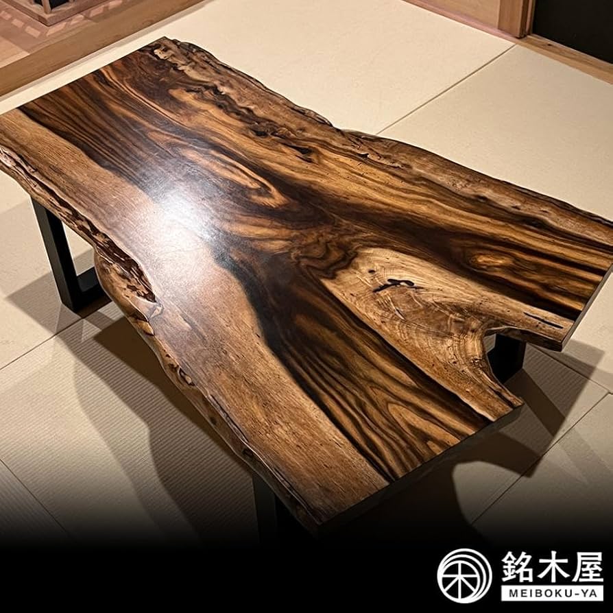 カカオ様】一枚板 天然木 ローテーブル 130cm幅 カカオ様】一枚板