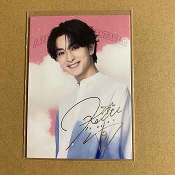 木村慧人 DMM 直筆 サイン入り色紙 木村慧人 DMM 直筆 サイン入り色紙