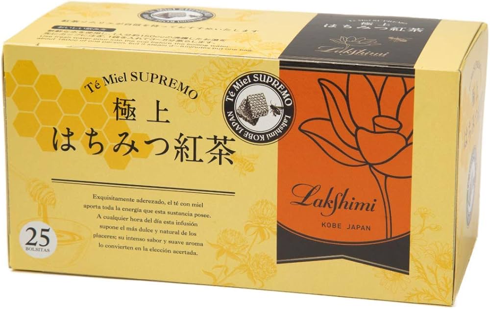 Amazon.co.jp: Lakshimi(ラクシュミー) 極上はちみつ紅茶 ティーバッグ