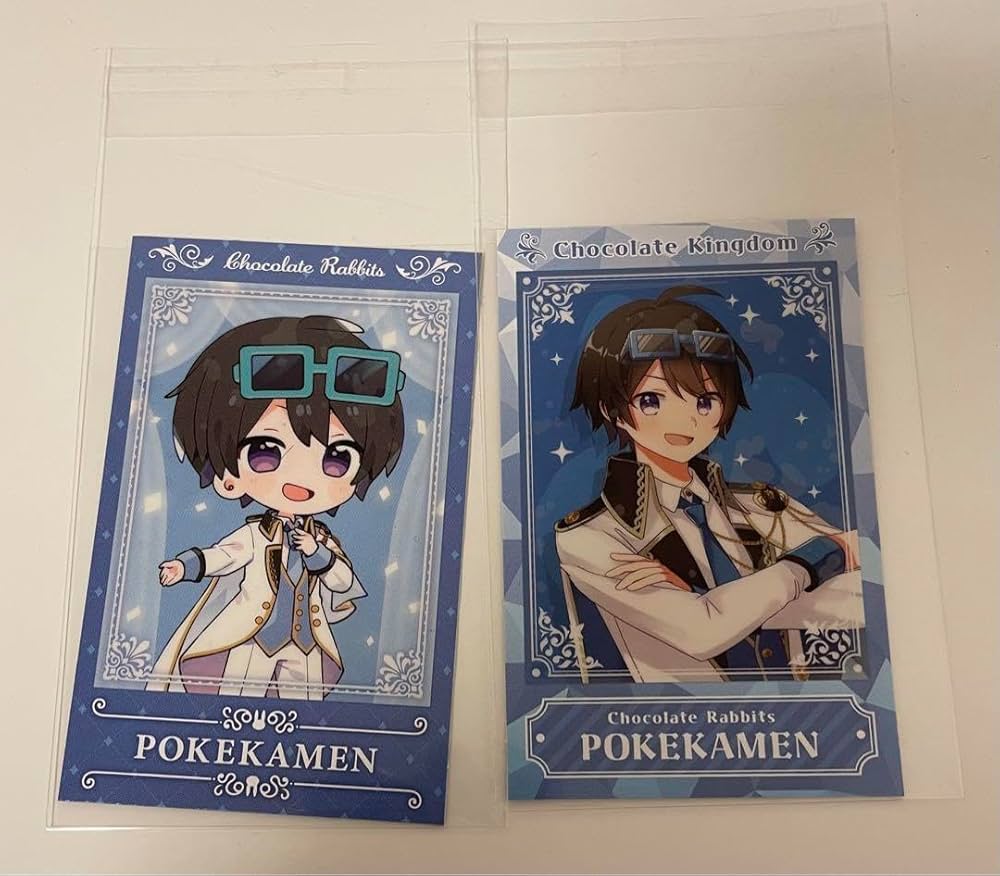 Amazon | ちょこらび ポケカメン ポストカード ポスカ チェキ風カード