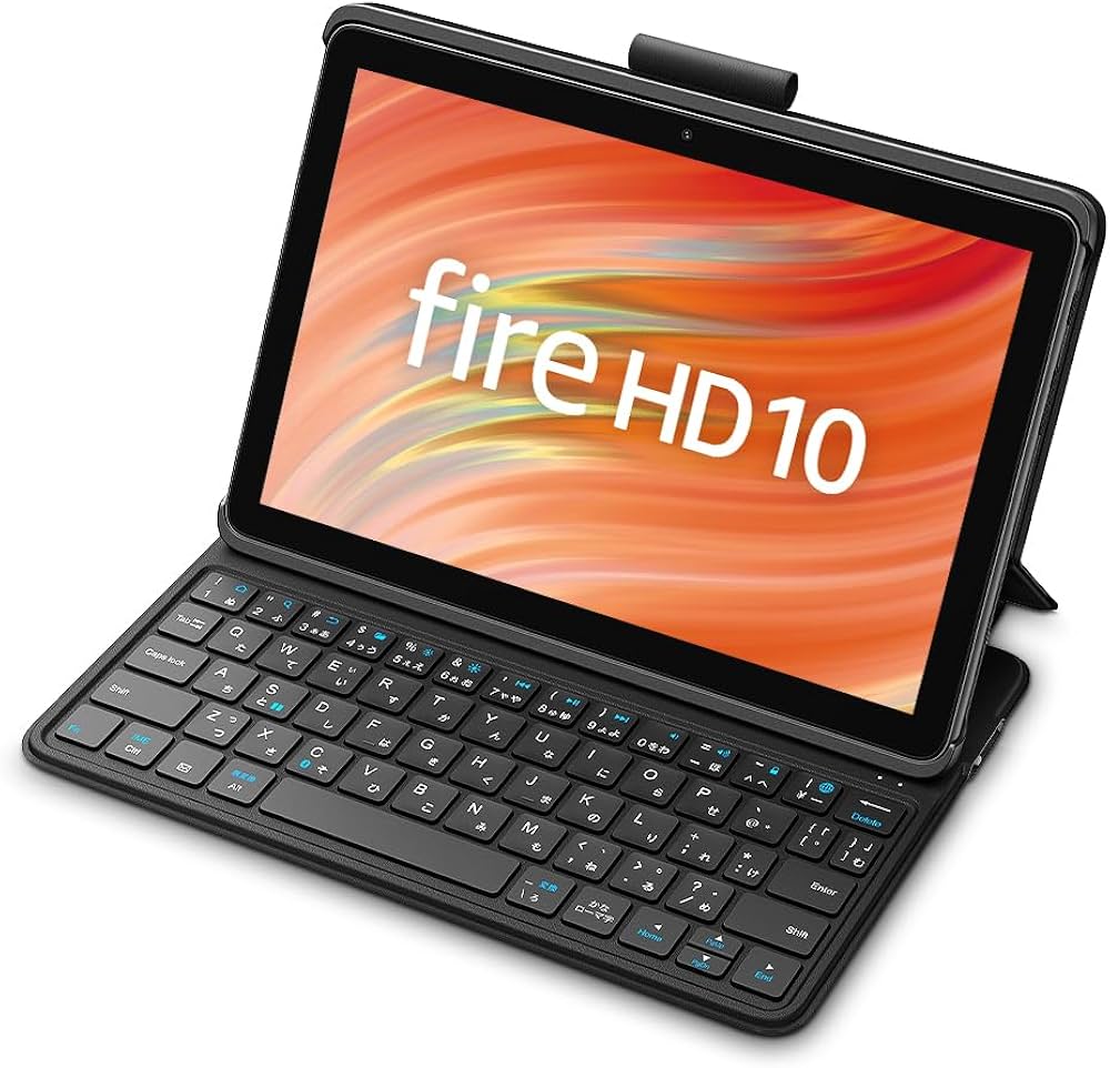 Amazon.co.jp: 【Fire HD 10 第13世代用】Bluetoothキーボード付き