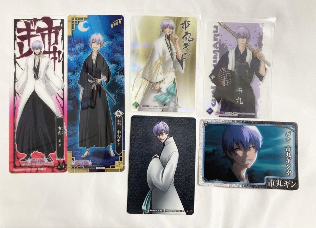 BLEACH 市丸ギン セット｜BLEACH 市丸ギン webくじ 缶バッジ 42個