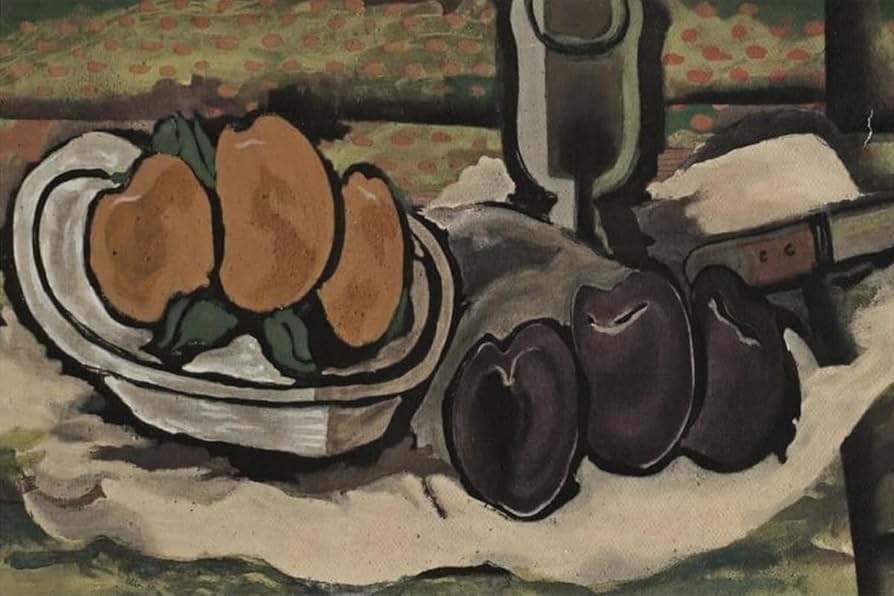 Amazon.co.jp: 有名なジョルジュブラックポスター静物画は、抽象的な壁