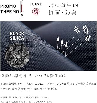 Amazon | PROMO THERMO BACK's プロモサーモバックス ブラックシリカ