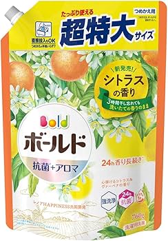 Amazon | ボールド ジェル シトラス&ヴァーベナ 詰め替え 超特大 760g