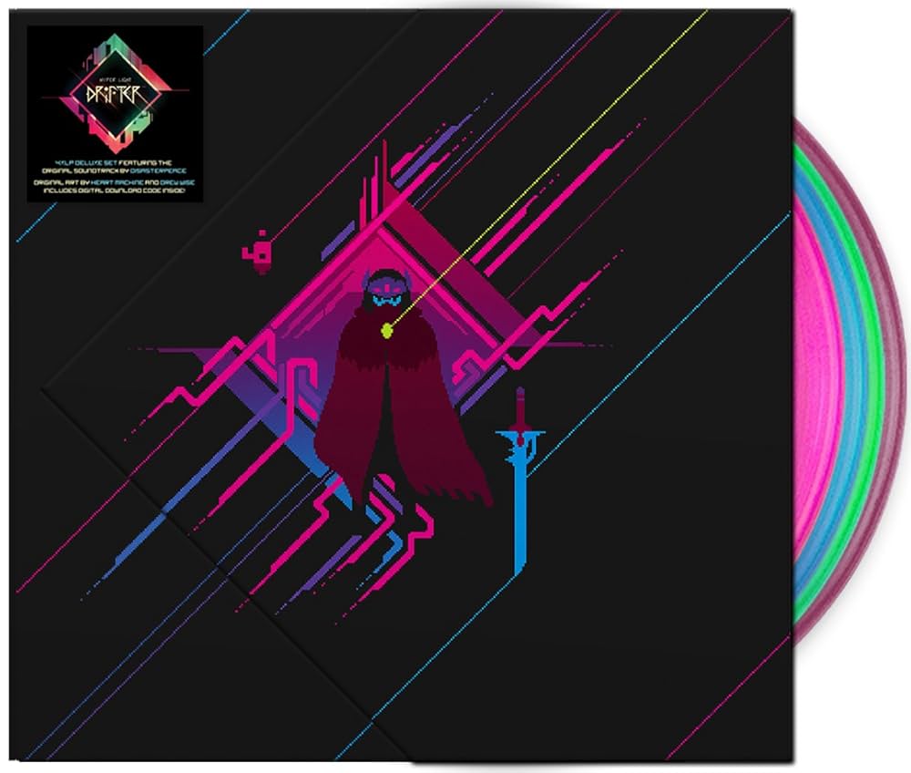 Amazon.com: OFFICIAL Hyper Light Drifter Vinyl Soundtrack 4xLP