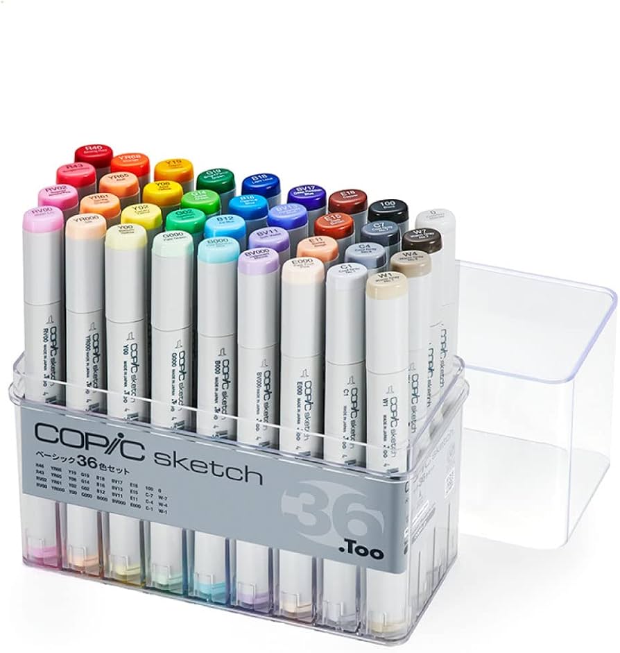 Amazon.com: Too Copic Sketch Basic 36 Color Set