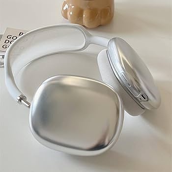 Amazon.com: QYFZXLV Electroplated Silver Case for AirPods Max