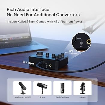 Amazon.com: NearStream Audio Interface for Recording, Streaming