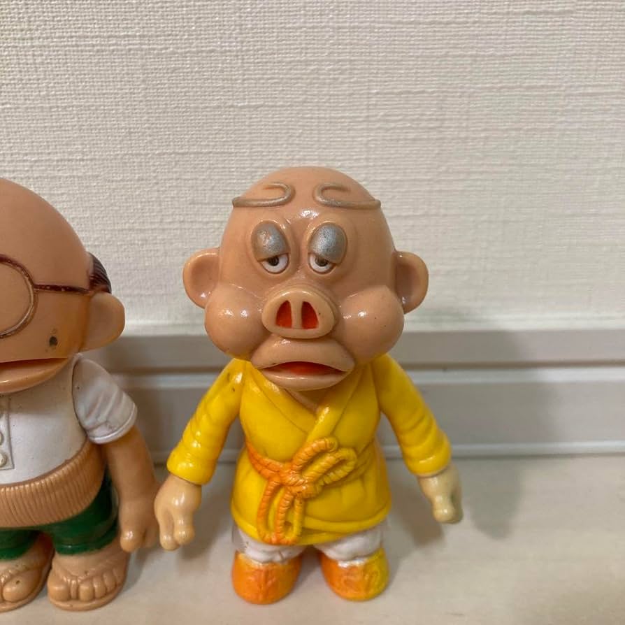 ポピー 飛べ 孫悟空 ドリフターズ ソフビ 5体セット 当時物 極上品