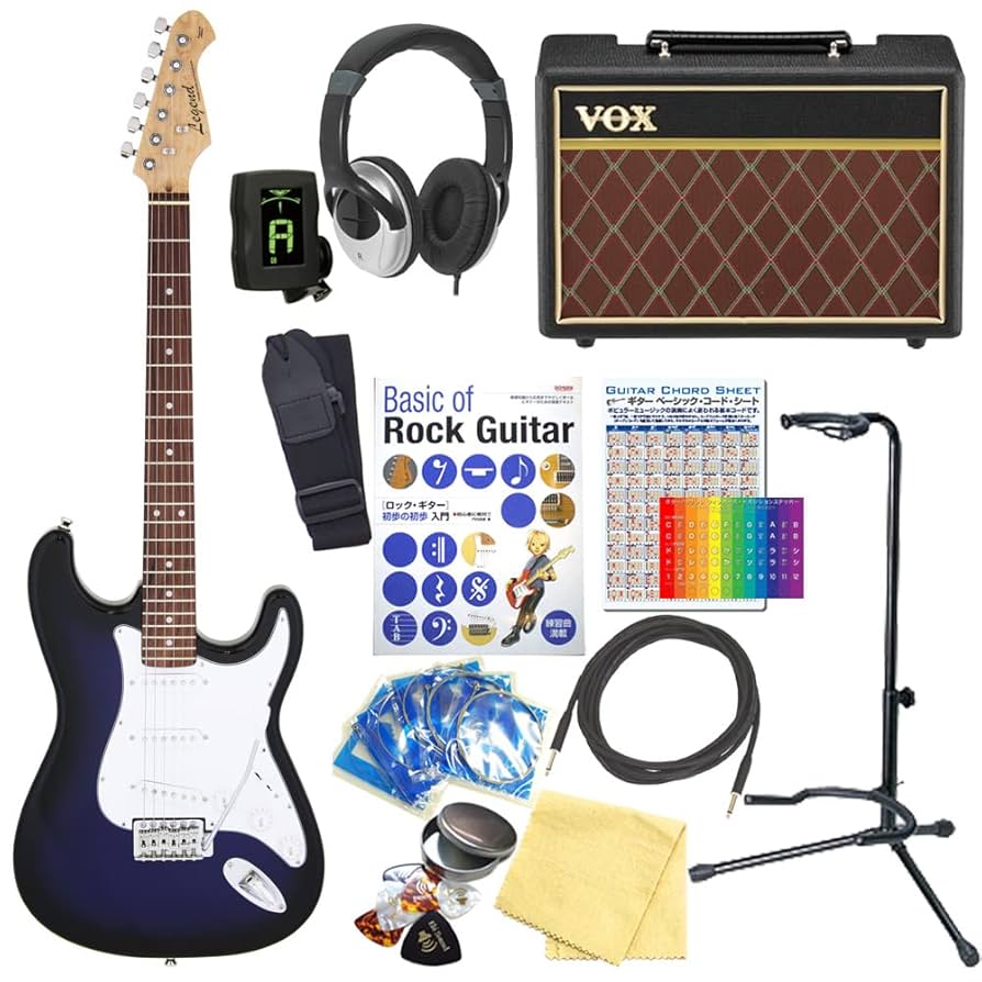 エレキギター入門セット一回開封アンプフルセット等