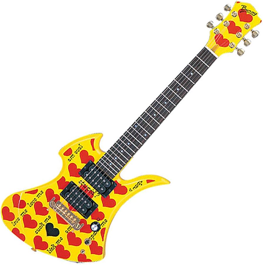 hideモデル ギター イエローハートJr Amazon.co.jp: FERNANDES YH-JR