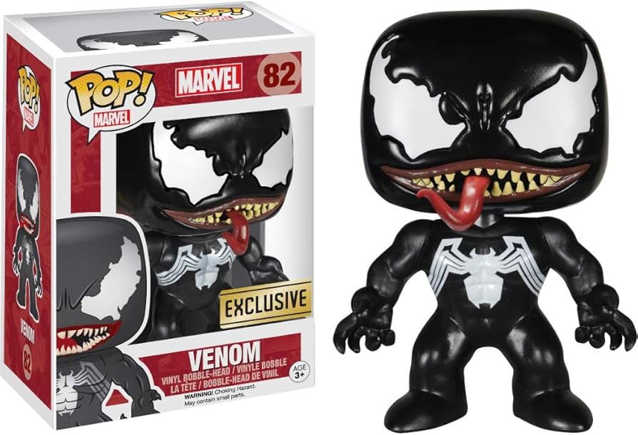 Amazon.com: Funko Venom (Exc) Pop Vinyl Figure & 1 Compatible