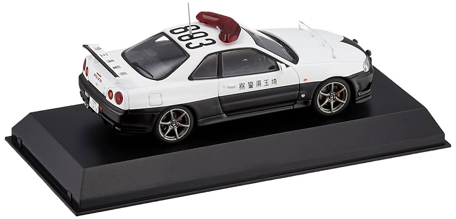 レイズヒコセブン日産スカイラインGT-R R32埼玉県警察高速道路交通警察