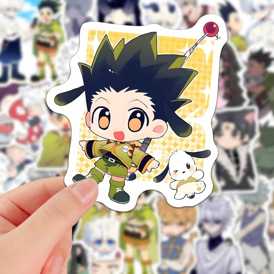 HUNTER×HUNTER 366日ステッカー クラピカ 1点 HUNTER×HUNTER 366日