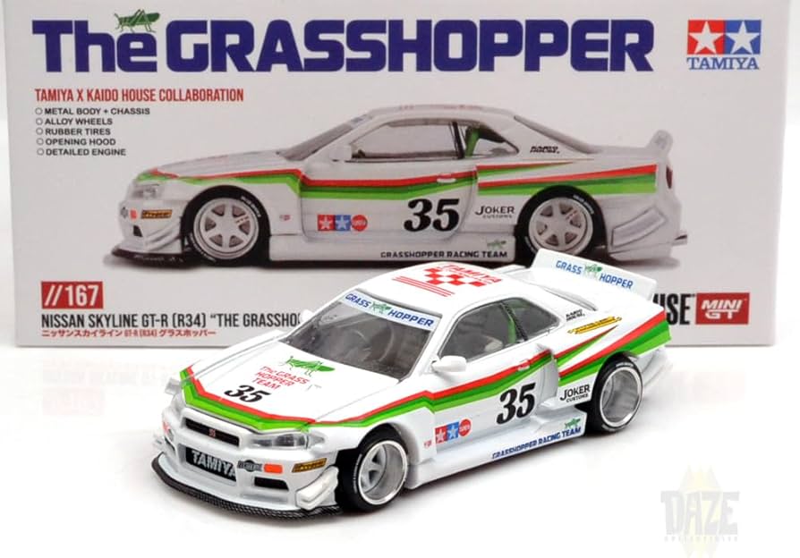 Amazon | MINI GT 1:64 スケール KAIDO HOUSE - NISSAN SKYLINE GT-R