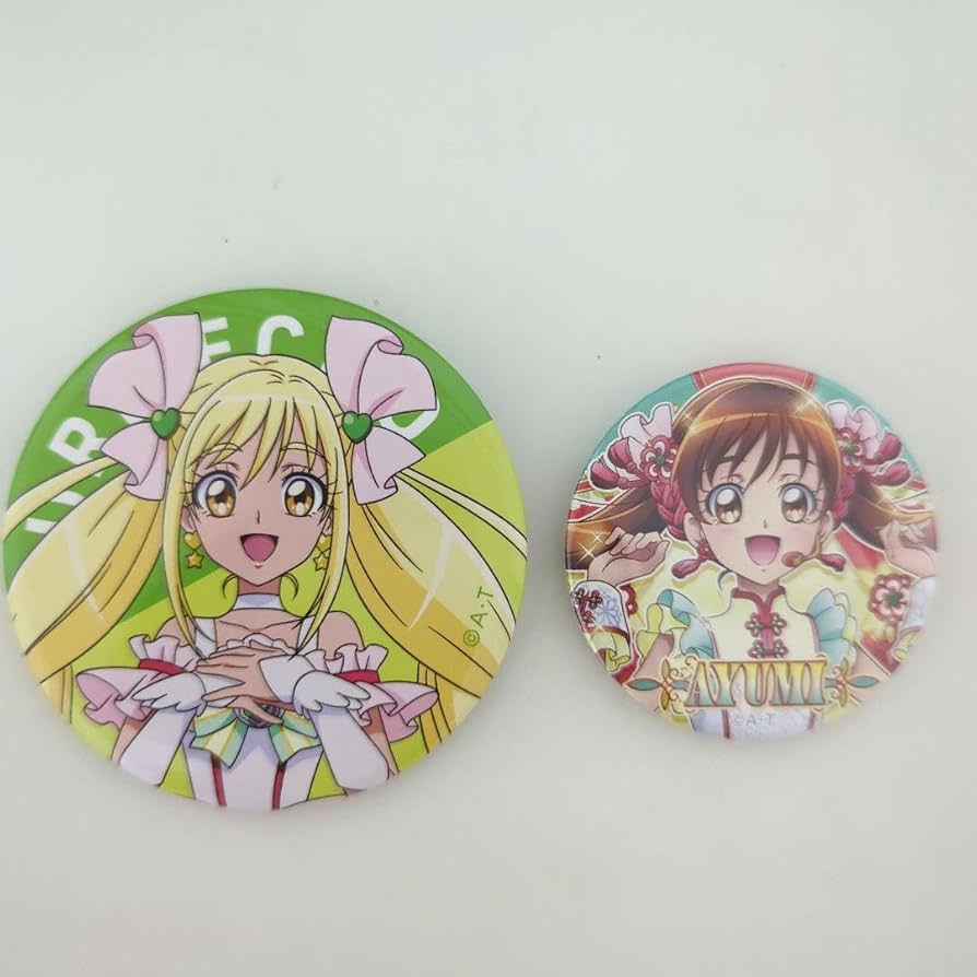 Amazon.co.jp: プリキュア 缶バッジ キュアエコー 坂上あゆみ : おもちゃ
