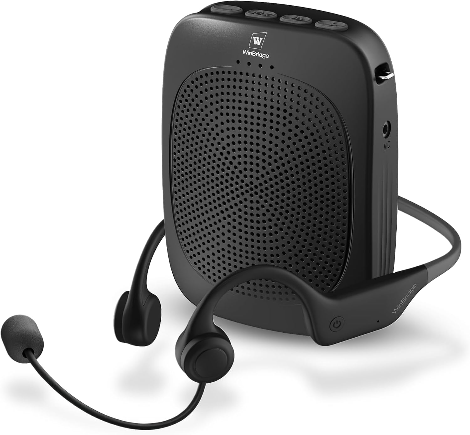 WinBridge ポータブル拡声器 マイク ハンズフリー拡声器 ベスト Amazon