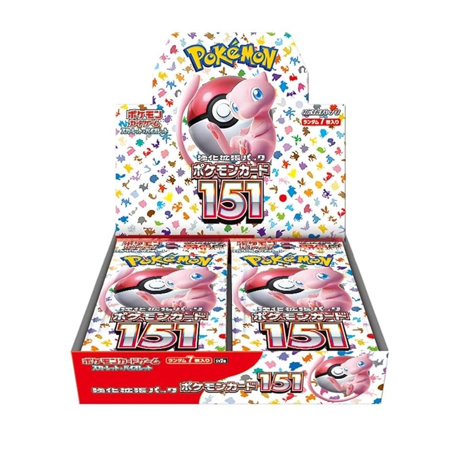 ポケモンカード 151box シュリンク付き 2box ポケモンカード 151 BOX