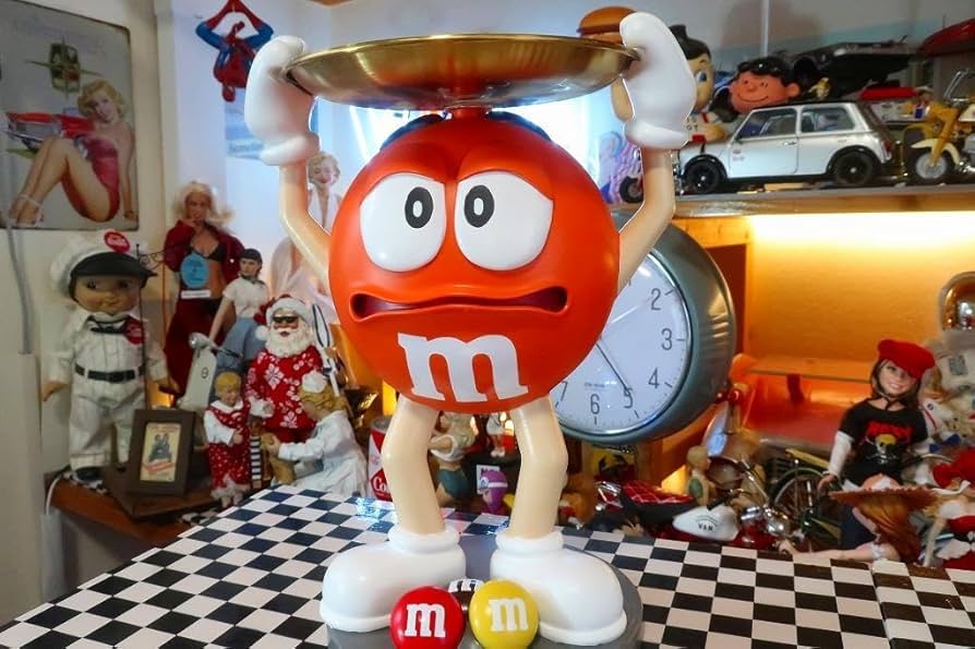 Amazon.co.jp: m&m's エムアンドエムズ オレンジくん キャンディトレイ