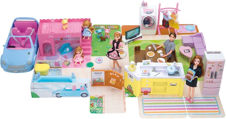 Amazon.co.jp: リカちゃん おしゃべりスマートハウス ゆったりさん