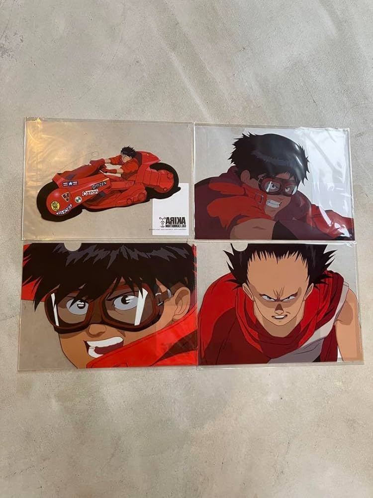 大友克洋全集 AKIRAセル画展 クリアファイル 金田1 大友克洋『AKIRA