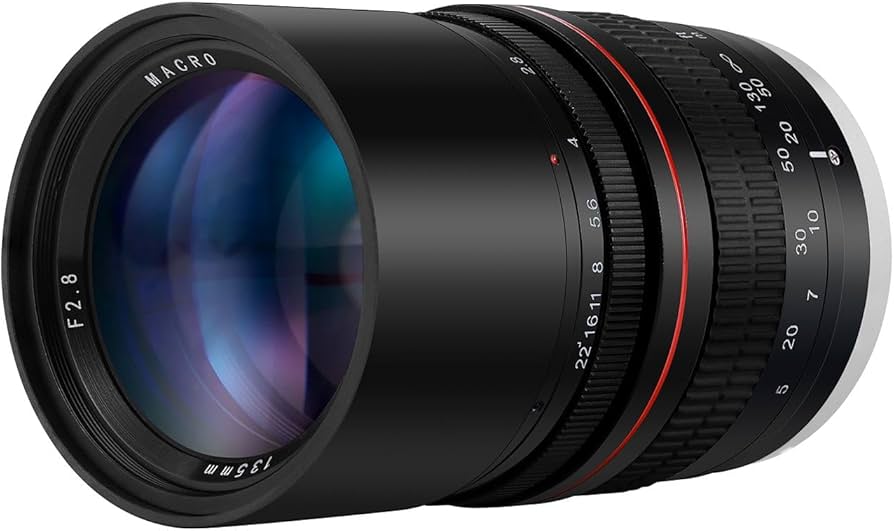Amazon.com : JINTU 135mm f/2.8 Telephoto Lens Manual Focus SLR
