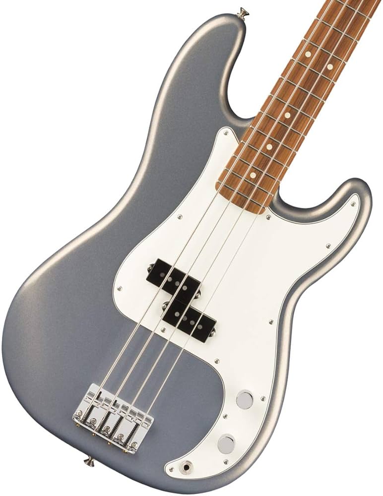 Amazon | Fender エレキベース Player Precision Bass®, Silver