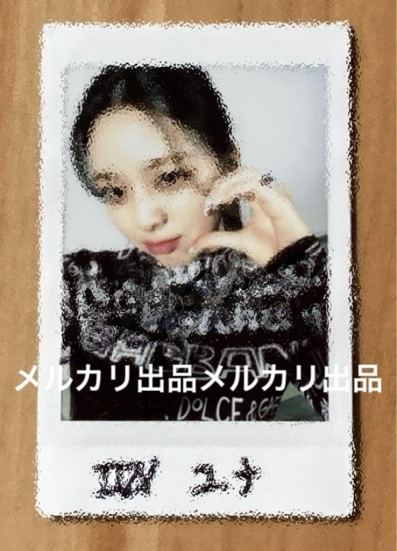 ITZY ユナ 直筆サインチェキ 当選 会場限定 algorhythm トレカ②