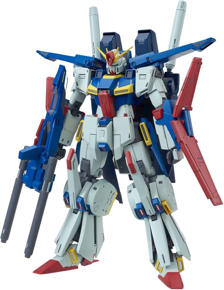 Amazon.com: MG 1/100 MSZ-010S Enhanced ZZ Gundam Ver.Ka : Arts