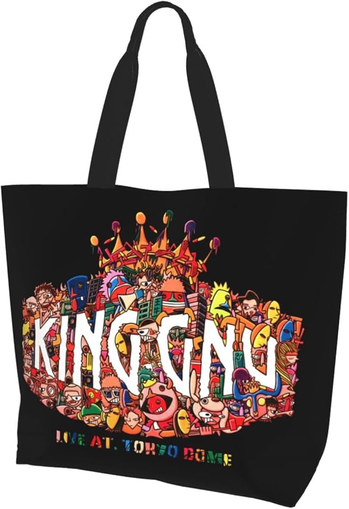 Amazon | [ZXHNB] King Gnu キングヌー3 トートバッグ エコバッグ