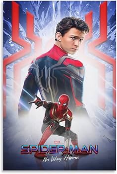 Amazon.co.jp: 映画ポスター トム・ホランド スパイダーマン ノー
