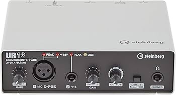 Amazon.com: Yamaha Steinberg UR12 USB Audio Interface, small