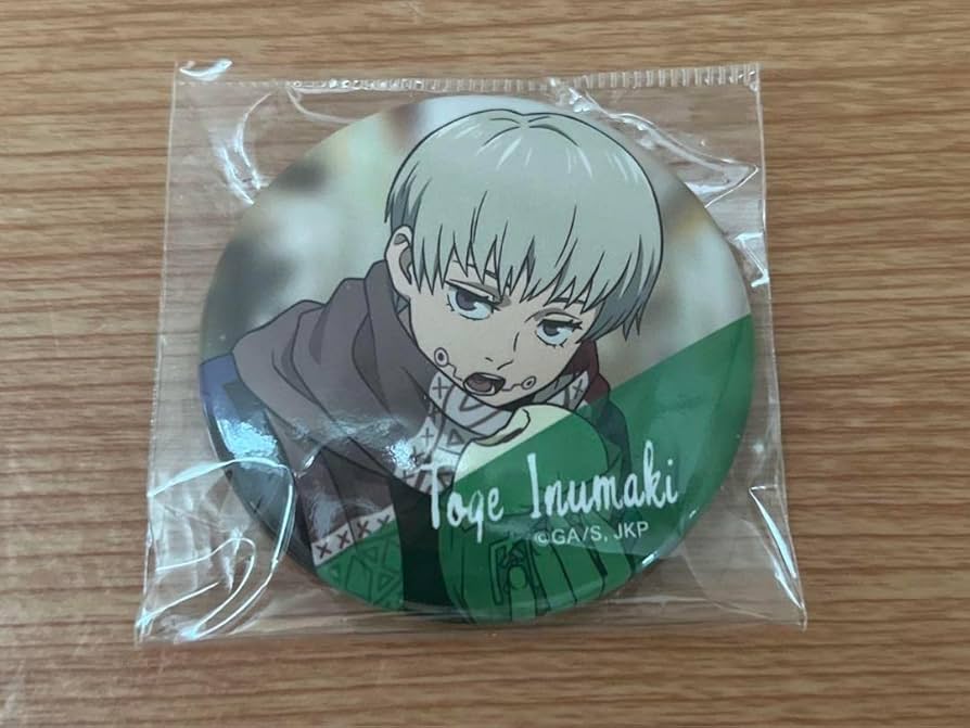 呪術廻戦 狗巻棘 缶バッジ