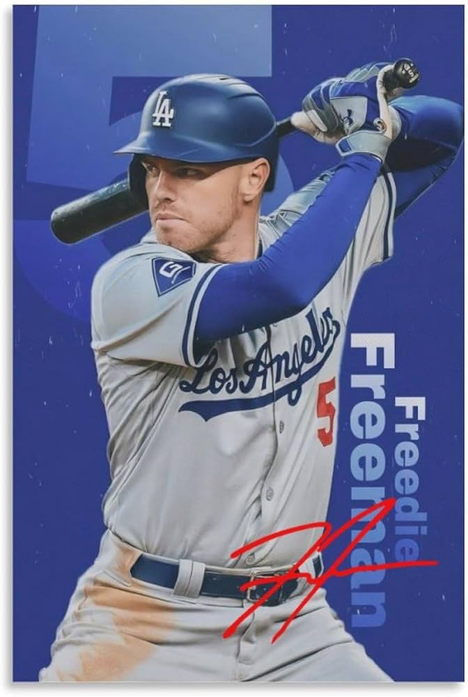 Amazon.co.jp: フレディ・フリーマン 直筆サイン入りフッ 野球選手