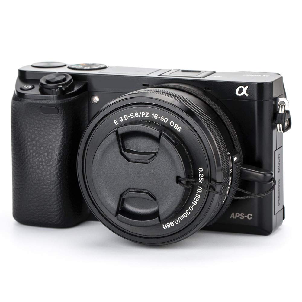 Amazon.com : 2-Pack 40.5mm Front Lens Cap Cover with Deluxe Cap