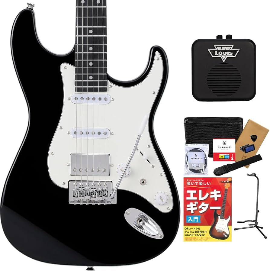 Amazon | LaidBack LSE-3H エレキギター初心者12点セット【ミニアンプ