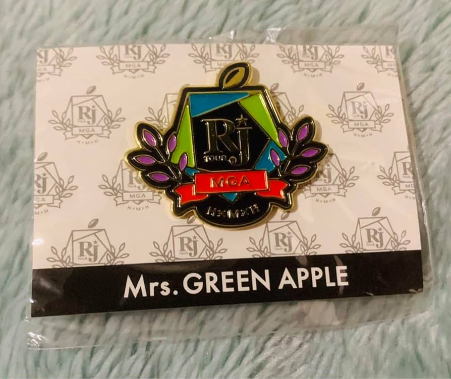 Mrs. GREEN APPLE Tシャツとピンバッジセット ミセスグリーンアップル