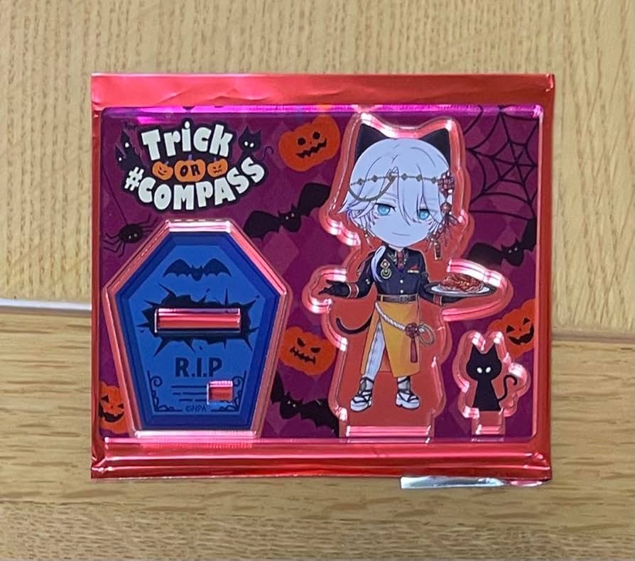 コンパス 鬼ヶ式うら 公式 非売品 缶バッチ コンパス 非売品缶バッジ