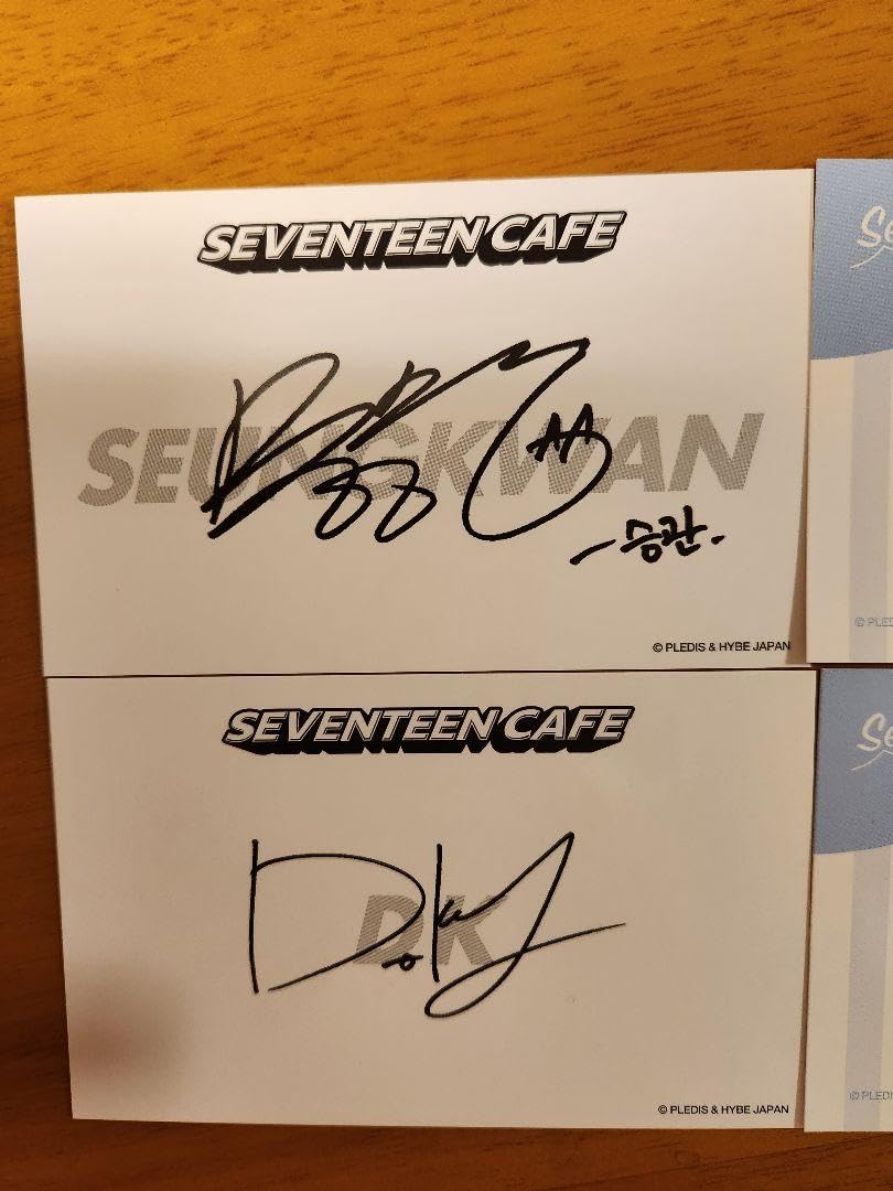 SEVENTEEN セブチ 直筆 チェキ ジュン SEVENTEEN セブチ 直筆 チェキ