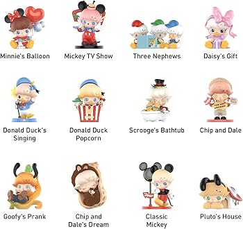 Amazon.co.jp: POP MART DIMOO WORLD × DISNEY シリーズ 【1ピース