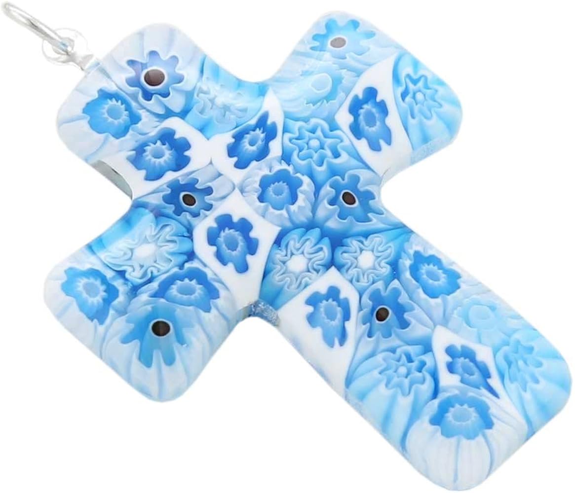 Amazon.co.jp: ヴェネツィアのガラスムラノガラステンダーブルー