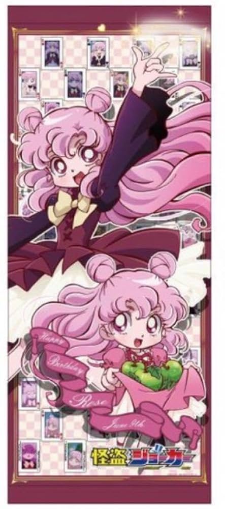 激レア 怪盗ジョーカー birthday ローズ 缶バッジ 激レア 怪盗